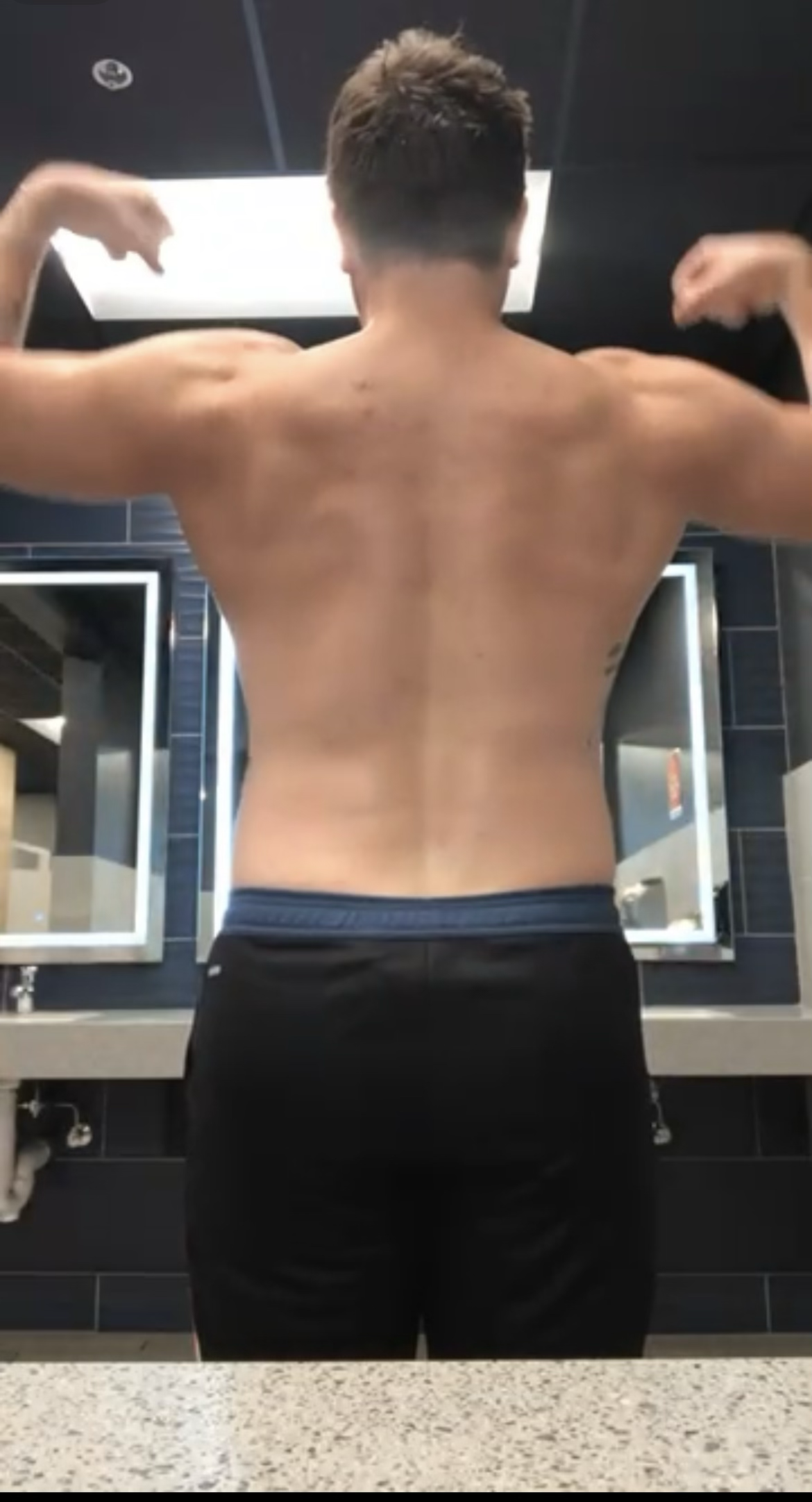 Client testimonial and progress photo