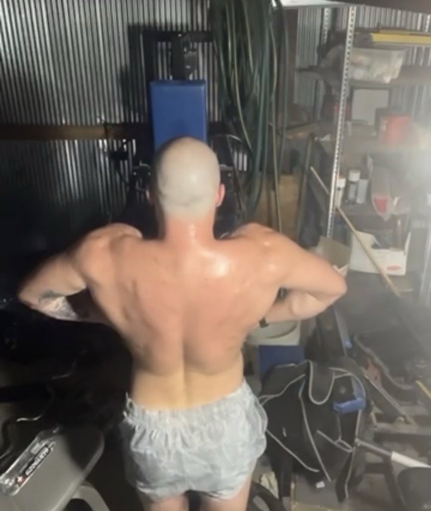 Client progress photo one